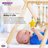 Baby Wooden Baby Play Gym