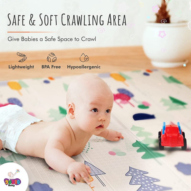 Extra Large Baby Play Mats for Babies and Toddlers